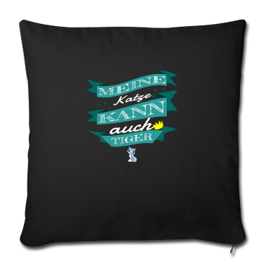 Katzen Kissenbezug - katze - meine Katze kann auch Tiger
