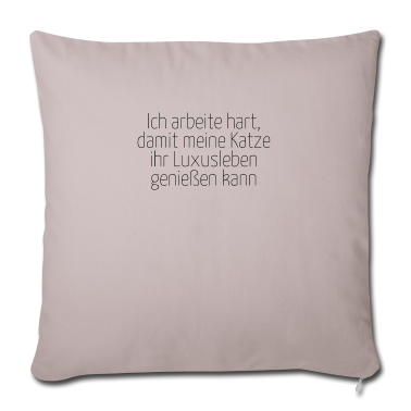 Katzen Kissenbezug - katze - Luxusleben einer Katze