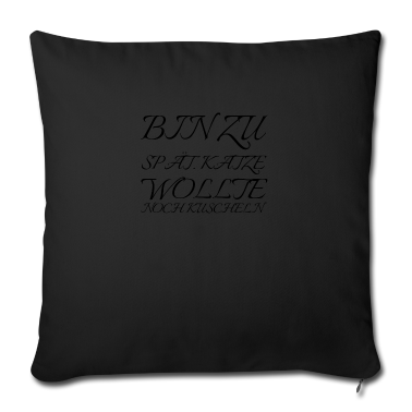 Katzen Kissenbezug - katze - Katze wollte kuscheln