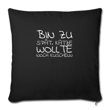Katzen Kissenbezug - katze - Katze wollte kuscheln