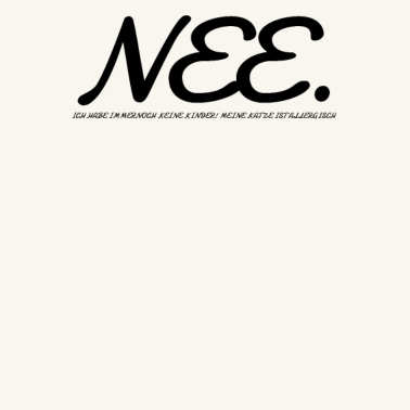 Motiv katze - Katze ist allergisch