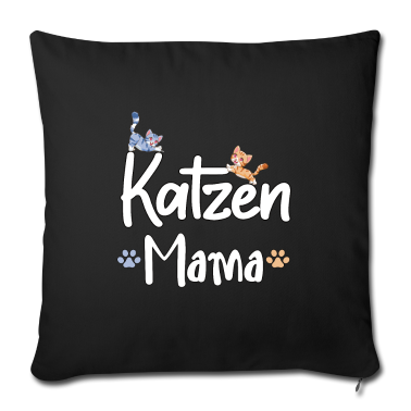 Katzen Kissenbezug - Katze Katzen Mama