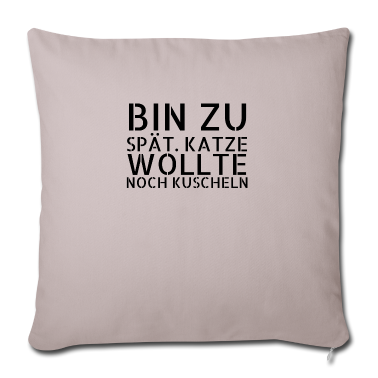 Katzen Kissenbezug - katze - Katze wollte kuscheln