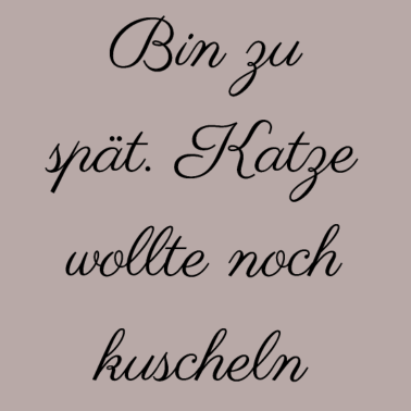 Motiv katze - Katze wollte kuscheln