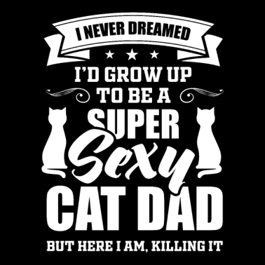 Motiv Katzen Katze Vater