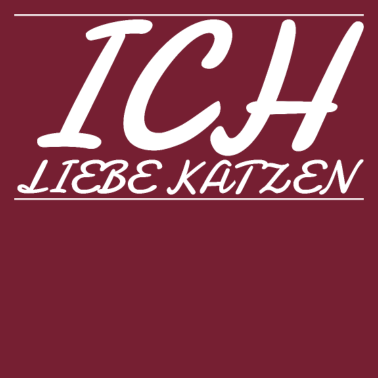 Motiv katze - Ich liebe Katzen