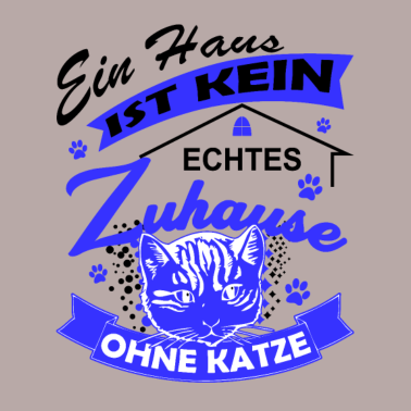 Motiv Katzen Katze Spruch