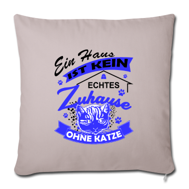 Katzen Kissenbezug - Katzen Katze Spruch
