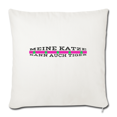 Katzen Kissenbezug - katze - meine Katze kann auch Tiger