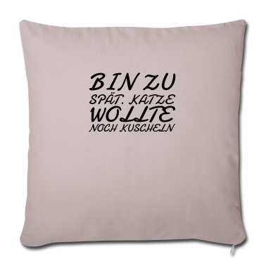 Katzen Kissenbezug - katze - Katze wollte kuscheln