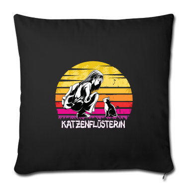 Katzen Kissenbezug - Katze Katzen Flüsterin
