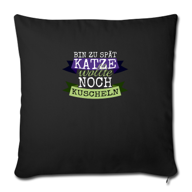 Katzen Kissenbezug - katze - Katze wollte kuscheln
