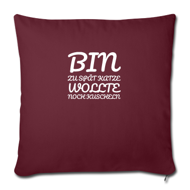 Katzen Kissenbezug - katze - Katze wollte kuscheln