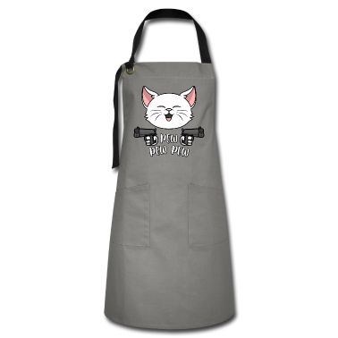Katzen Schürze - Pew Pew Madafakas