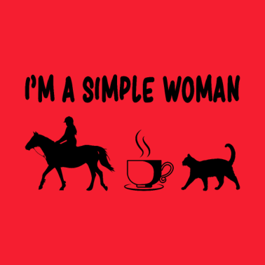 Motiv Pferde Kaffee Katzen