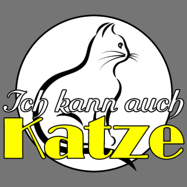 Motiv Katze Tier Haustier Spruch Tierfreund