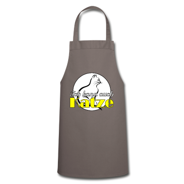 Katzen Schürze - Katze Tier Haustier Spruch Tierfreund