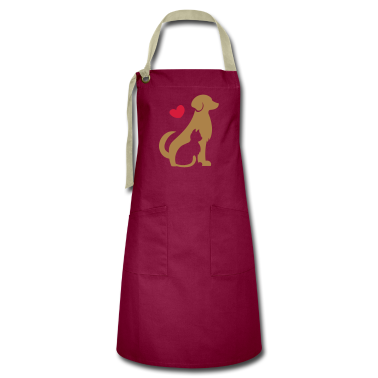 Katzen Schürze - Hund und Katze - Tierische Freunde - Dog and cat