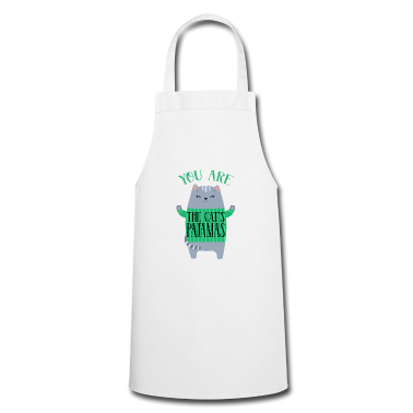 Katzen Sch&uuml;rze - You are the cat's pajamas Geschenk Haustiere