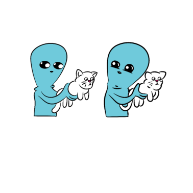 Motiv Alien Katzen Verschwörung Außerirdisch Geschenke