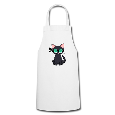 Katzen Sch&uuml;rze - Süße Ninja Katze