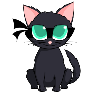 Motiv Süße Ninja Katze