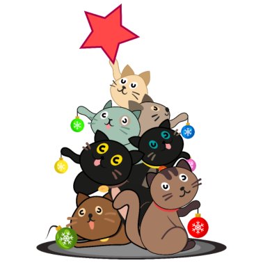 Motiv Weihnachten Katze Katzen Geschenkidee Geschenk