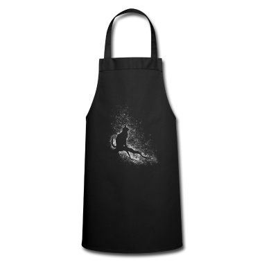 Katzen Sch&uuml;rze - Katze und Sterne