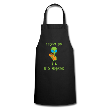 Katzen Sch&uuml;rze - Ein Alien findet eine Katze