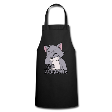 Katzen Sch&uuml;rze - Alter Katastrophe Katerstrophe Kater Facepalm