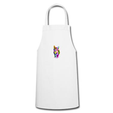 Katzen Sch&uuml;rze - Bunte Katze