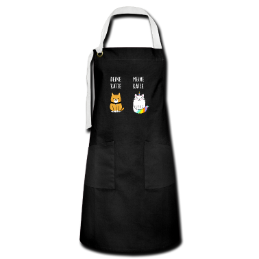 Katzen Sch&uuml;rze - DEINE KATZE MEINE KATZE