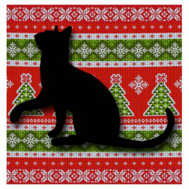 Motiv Weihnachten Katzen Katzen Katzen