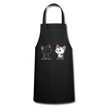 Katzen Sch&uuml;rze - Deine Katze Meine Katze