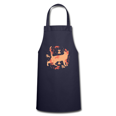 Katzen Sch&uuml;rze - Katze mit Katzen und Kätzchen - Katzen