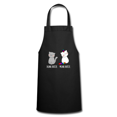 Katzen Sch&uuml;rze - Deine Katze meine Katze