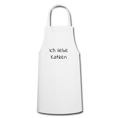 Katzen Sch&uuml;rze - katze - Ich liebe Katzen