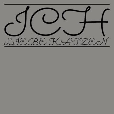 Motiv katze - Ich liebe Katzen