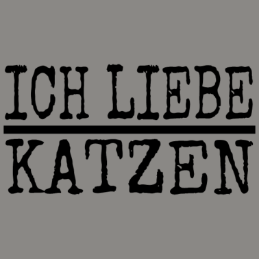 Motiv katze - Ich liebe Katzen