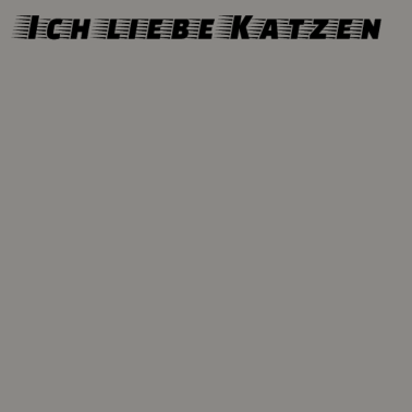 Motiv katze - Ich liebe Katzen