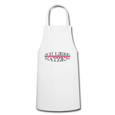 Katzen Sch&uuml;rze - katze - Ich liebe Katzen