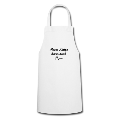 Katzen Sch&uuml;rze - katze - meine Katze kann auch Tiger