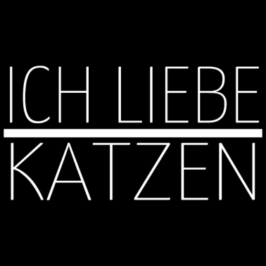 Motiv katze - Ich liebe Katzen