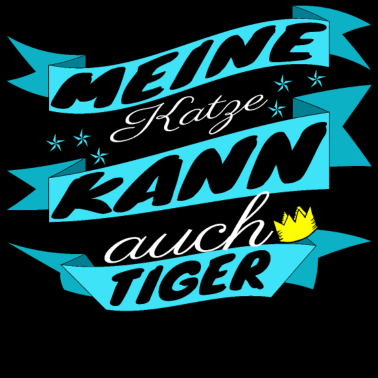 Motiv katze - meine Katze kann auch Tiger