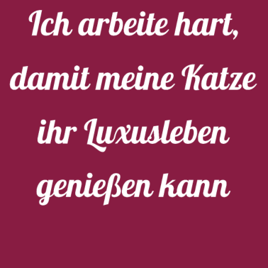 Motiv katze - Luxusleben einer Katze
