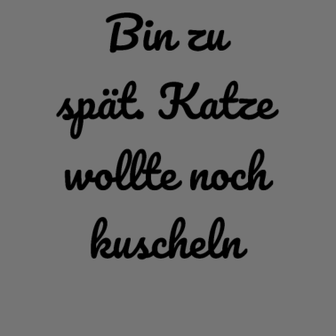 Motiv katze - Katze wollte kuscheln