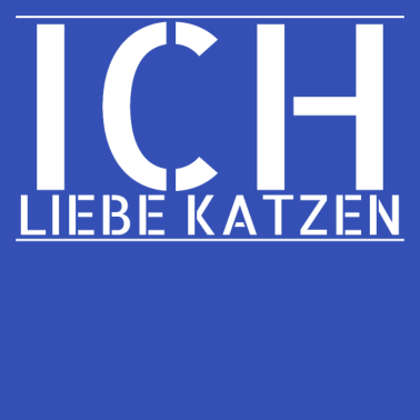 Motiv katze - Ich liebe Katzen