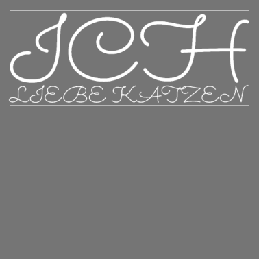 Motiv katze - Ich liebe Katzen