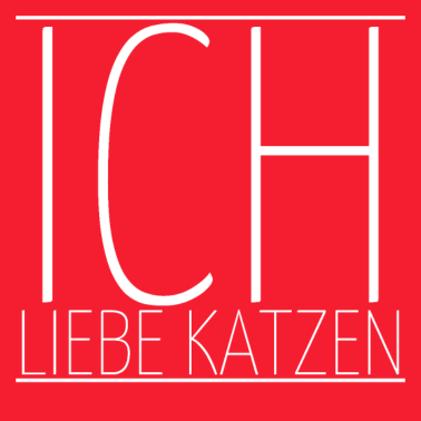 Motiv katze - Ich liebe Katzen