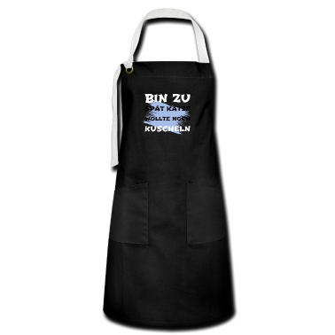 Katzen Sch&uuml;rze - katze - Katze wollte kuscheln